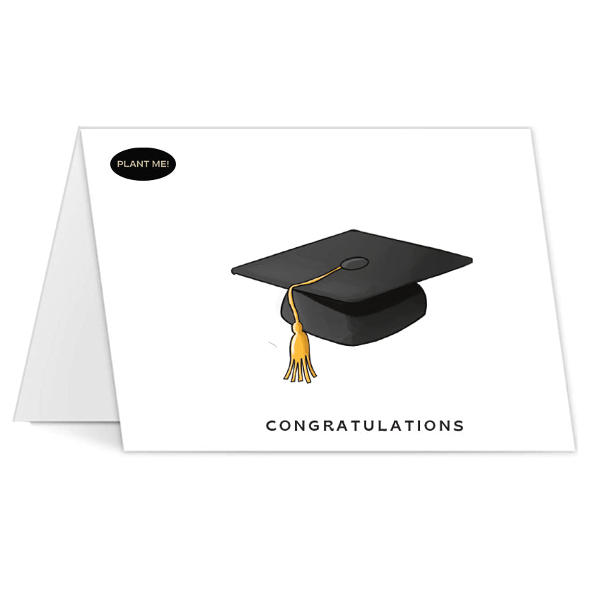 Graduation Congratulations Plantable Greeting Card