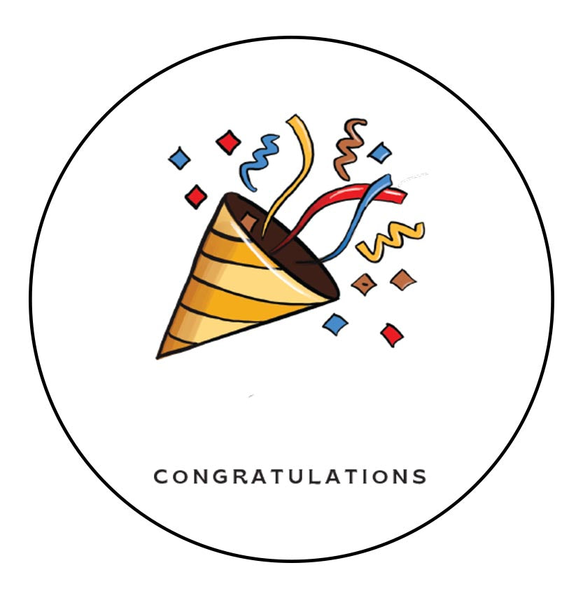 Congratulations Confetti Plantable Greeting Card