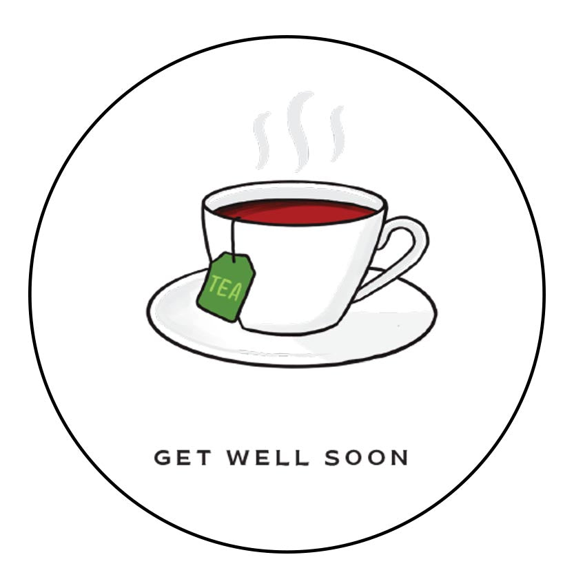 Cup of Tea Plantable Greeting Card