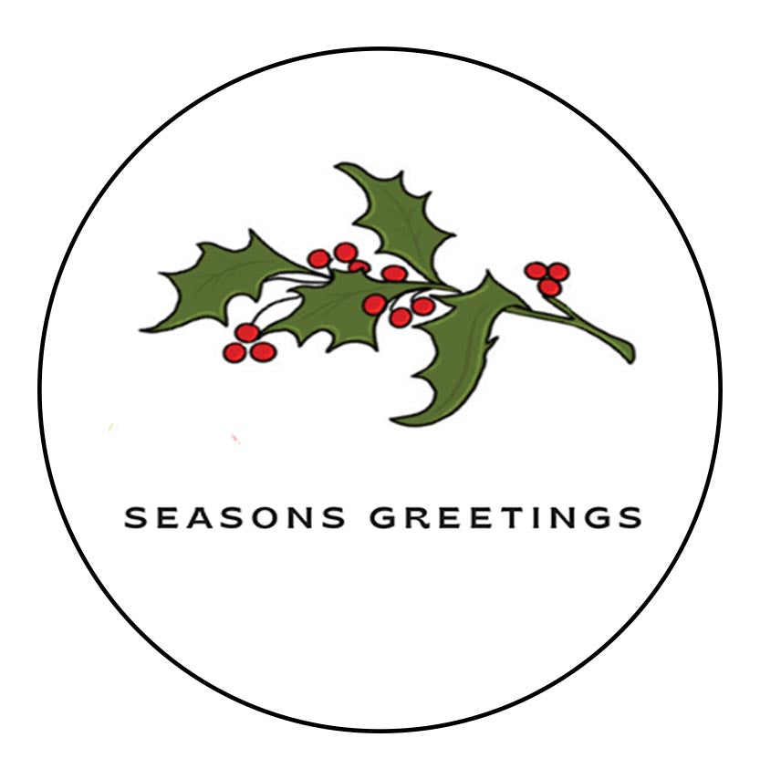 Holly Plantable Xmas Card