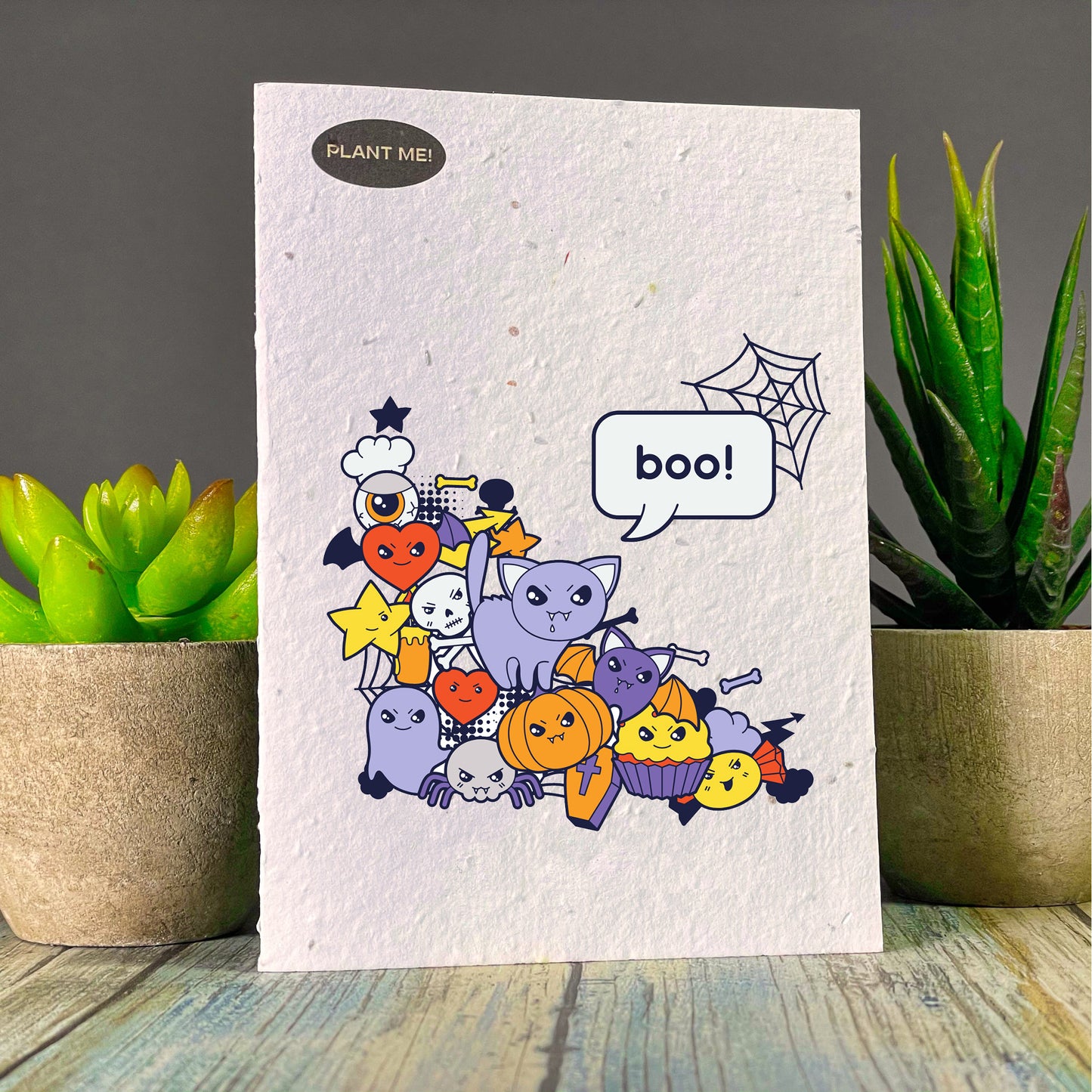 Boo! Plantable Greeting Card