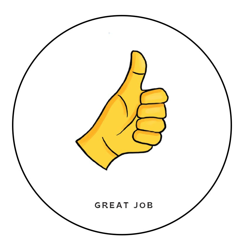 Thumbs Up Congratulations Plantable Greeting Card