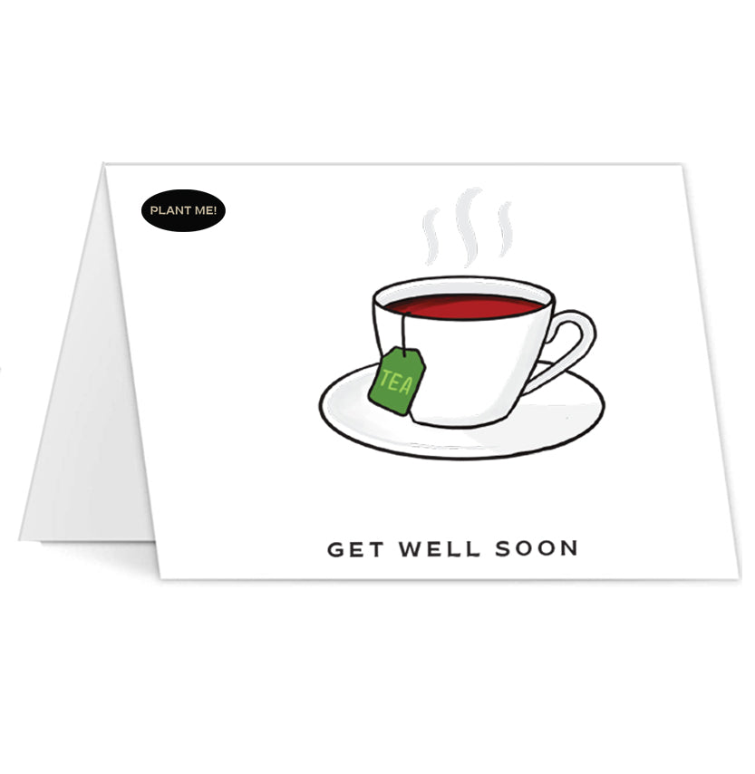 Cup of Tea Plantable Greeting Card