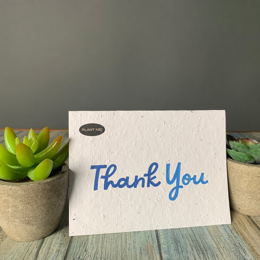 Thank You Plantable Greeting Card