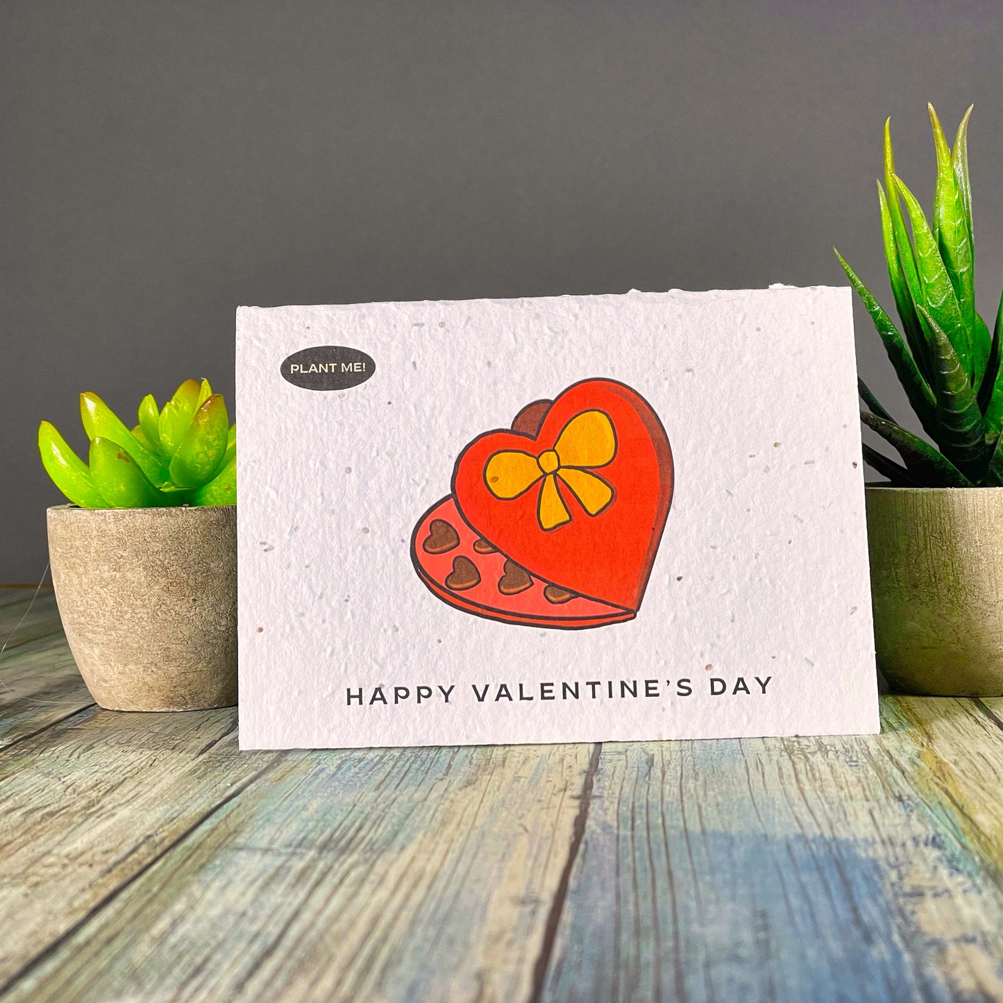 Box Of Chocolates Valentines Day Card