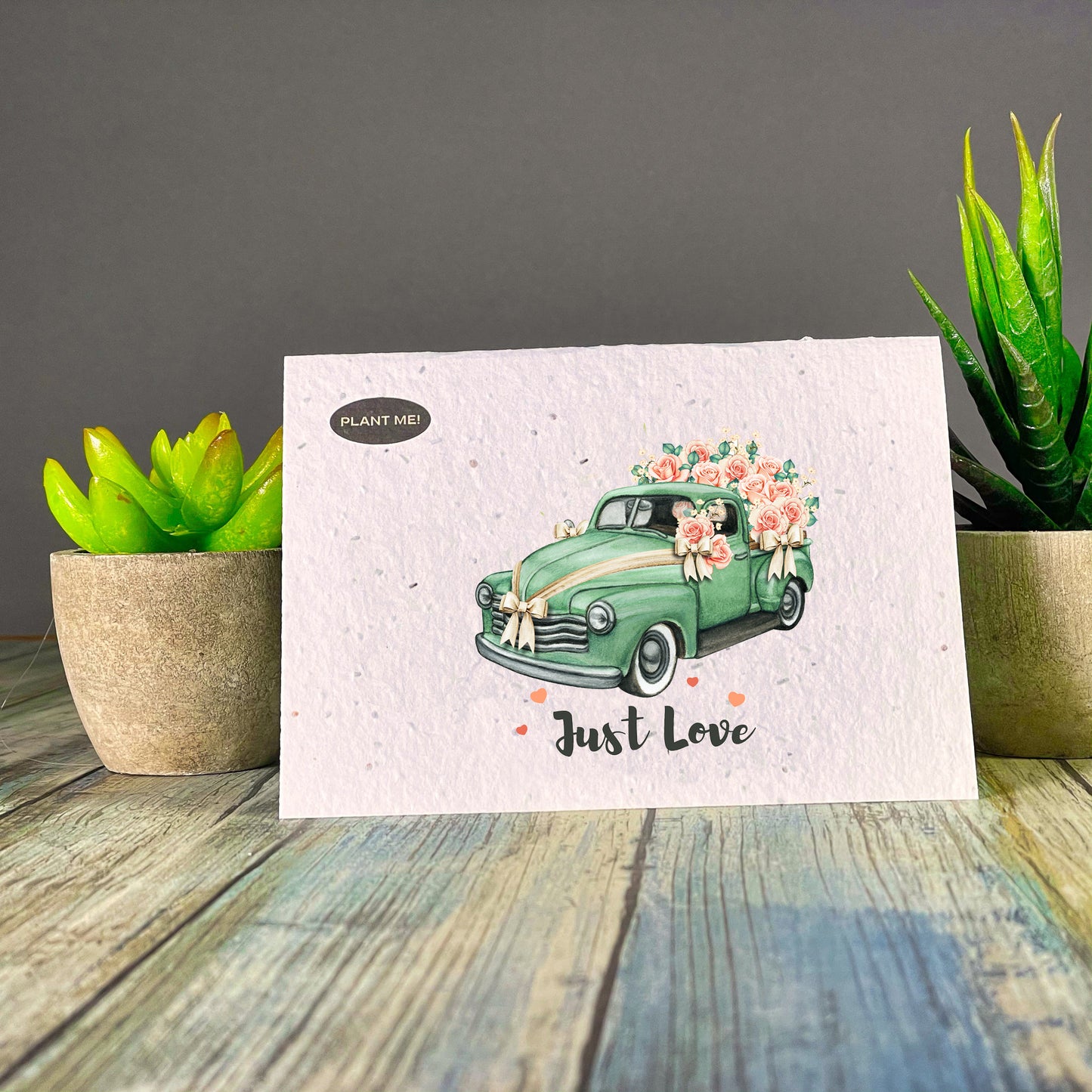 Just Love Plantable Greeting Card