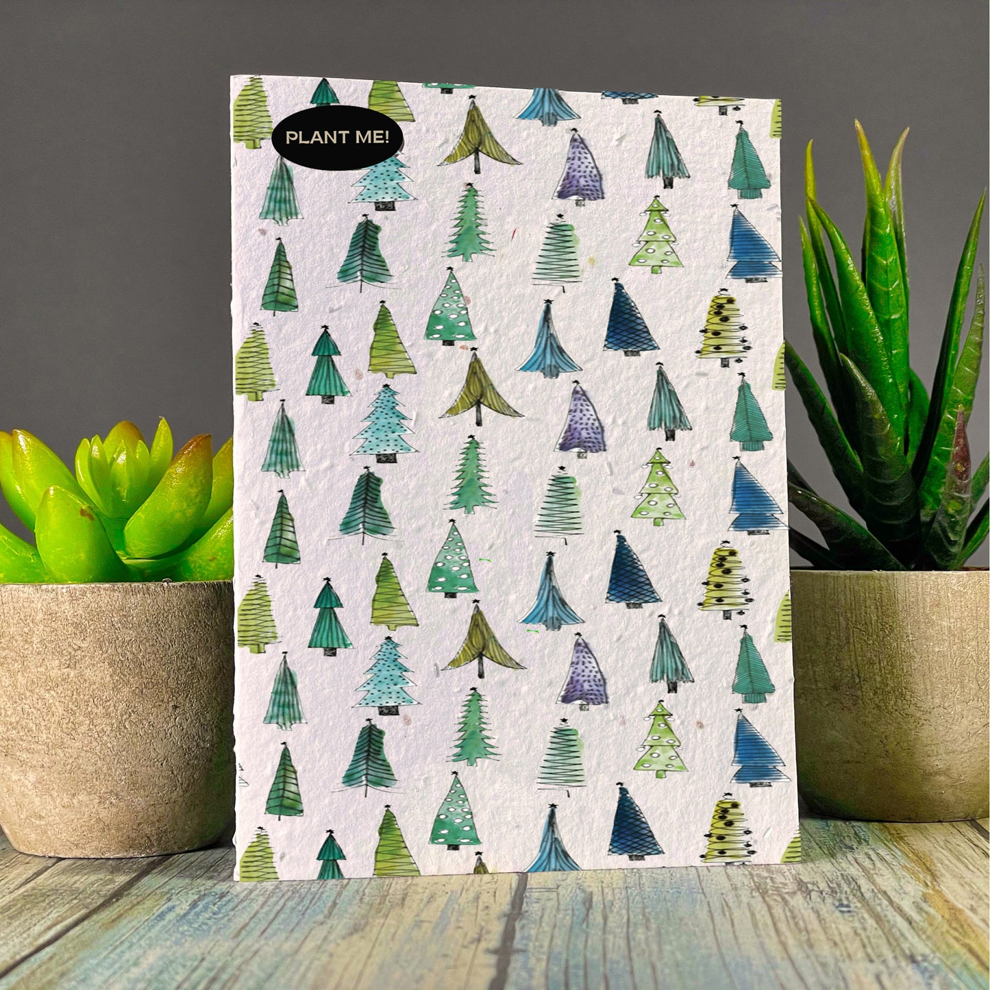 Twisted Trees Plantable Greeting Card