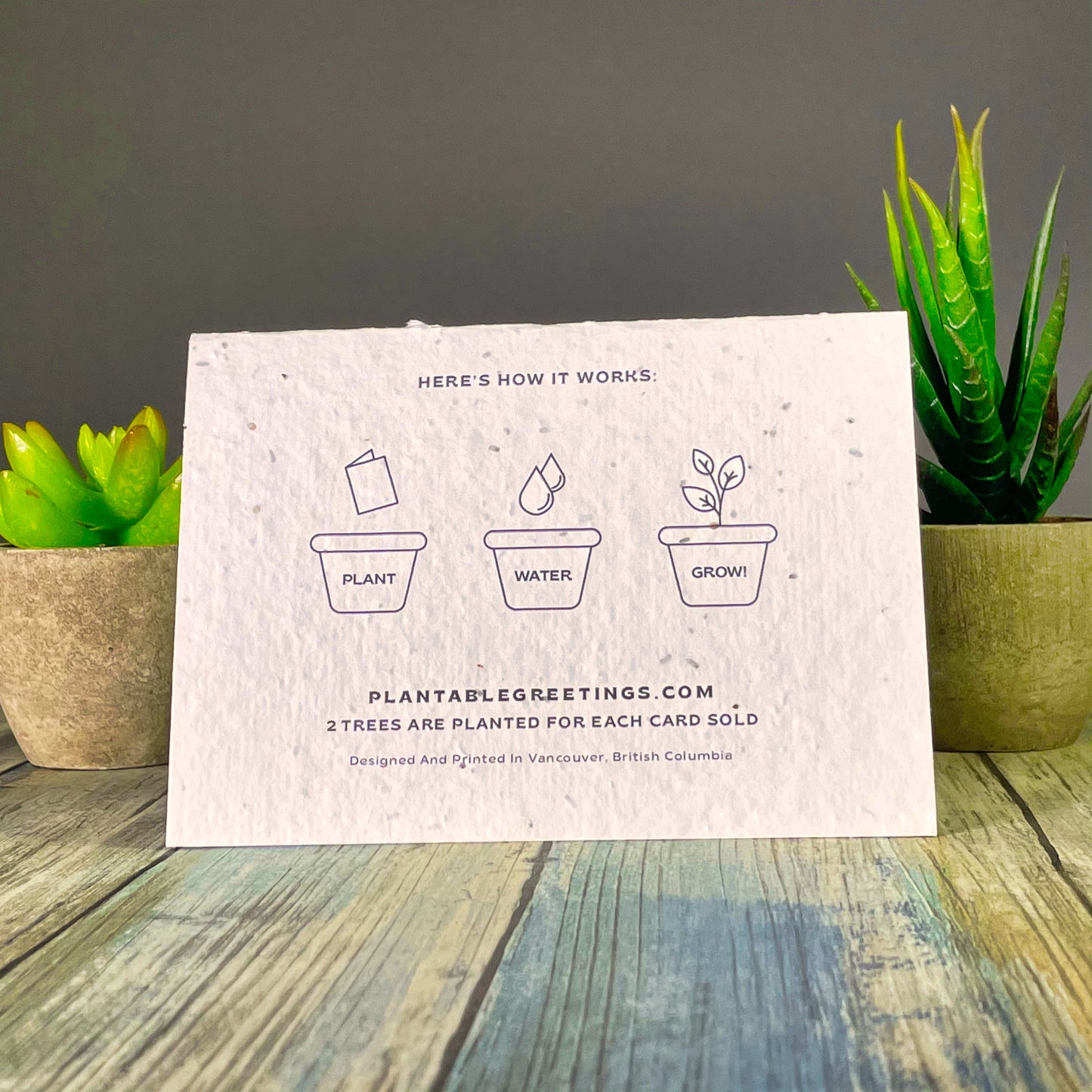 Best Mom Ever Plantable Greeting Card