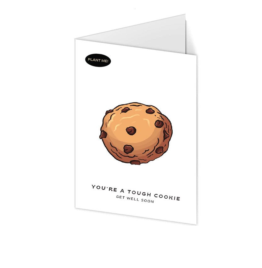 You're a Tough Cookie Plantable Greeting Card